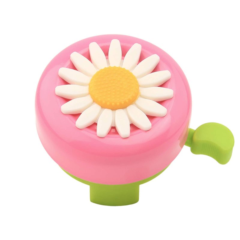 Paliston Kid's Bike Bell, Bicycle Bell for Girls, Bike Horn, Toddler Bike Bells (Pink & Purple)