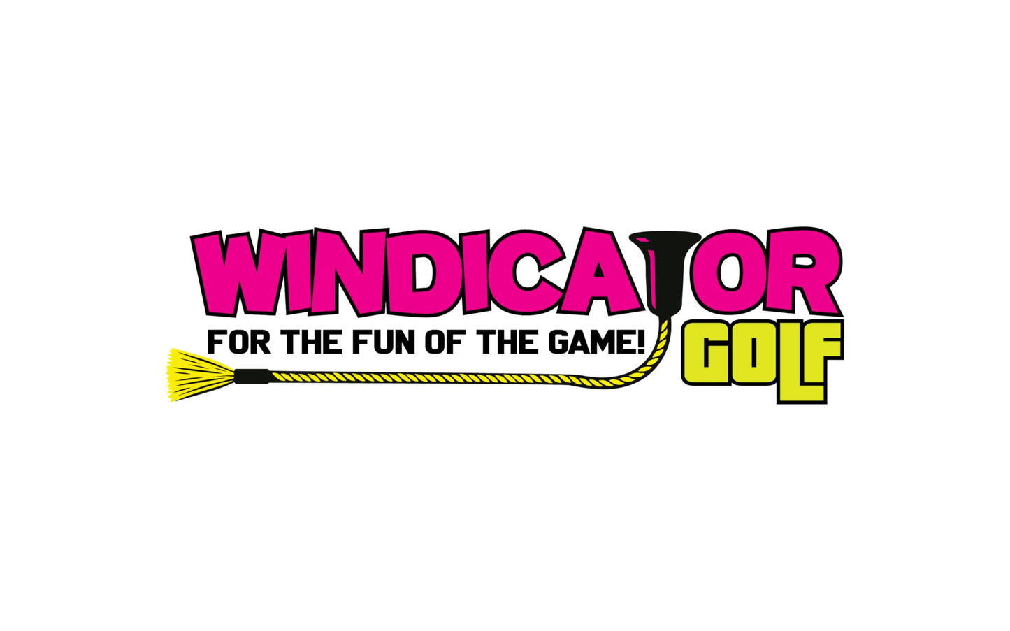 Tattle-Tail Golf Cart Wind Indicator (Neon Pink)