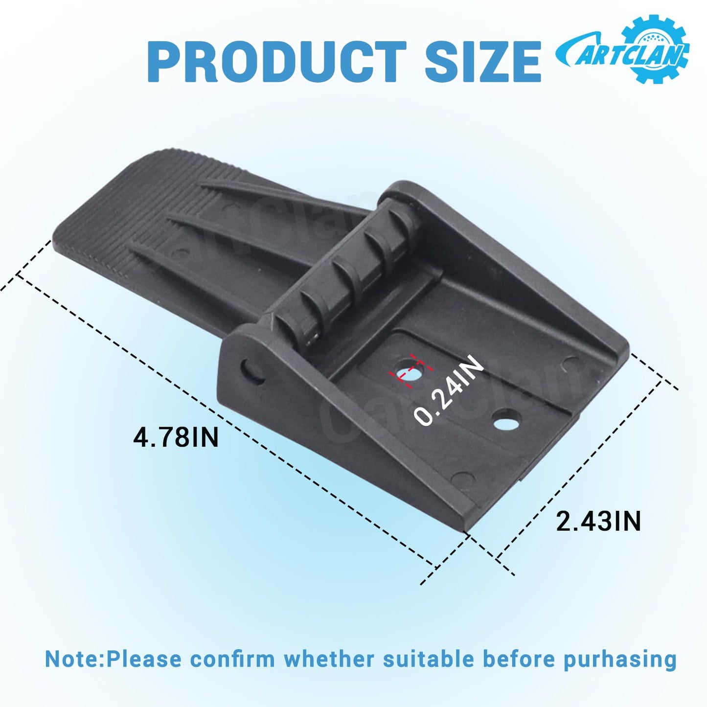 CartClan Golf Cart Bag Rack Strap Buckle, Suitable for Yamaha G1,G2,G9,G14,G16,G19,G22,G29 1985 to 2016 JN6-K8380-00(2 Packs)