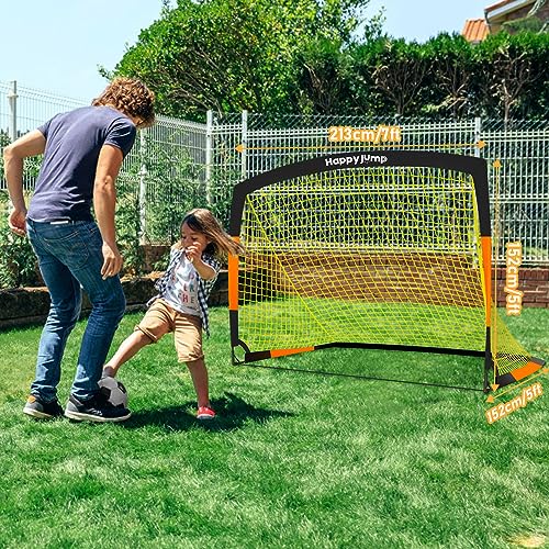 7x5 FT Portable Kids Soccer Goal - Durable Weatherproof Design