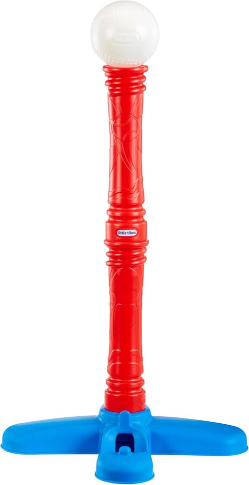 Little Tikes T-Ball Set - Red with 5 Balls | Perfect for Toddlers Ages 18+ Months