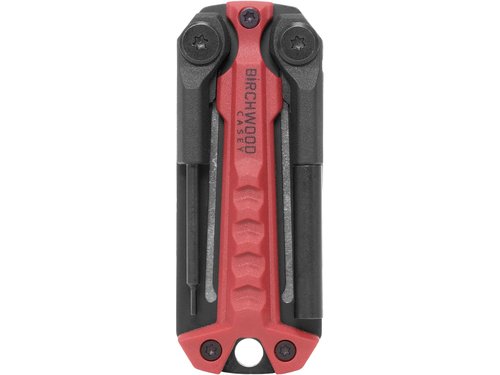 BIRCHWOOD CASEY Gun Multi-Tool | Durable Versatile Compact Gunsmithing 4-in-1 Tool Compatible with Glock | Hex Driver, 3 Mm Pin Punch, .050" Allen Wrench & Flat Blade Screwdriver Included