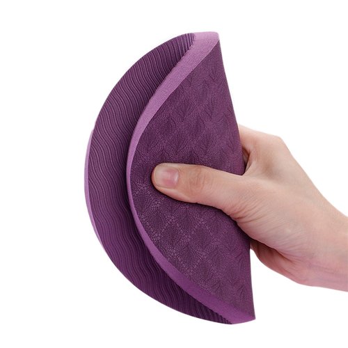 2-Pack TPE Yoga Knee Pads & Exercise Mat - Extra Thick Non-Slip Support for Plank, Push-Up, Kneeling, Pilates & Floor Workouts - Full Body Protection for Knees, Elbows, Wrists - Ideal Yoga Essentials for Women & Men