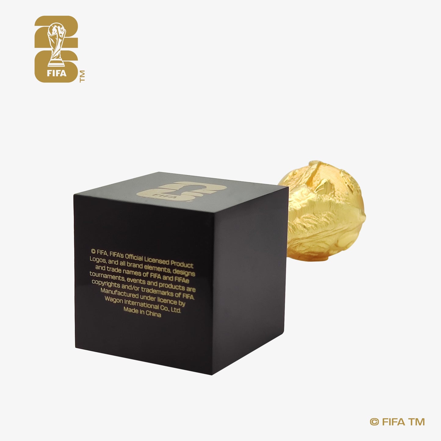 Official FIFA World Cup 2026 Edition - 5.9 Inch 3D Trophy w Acrylic Base -Timeless Collector’s Item Heavy Premium Zinc Alloy - FIFA World Cup Trophy Replica Perfect for Man Cave or Fútbol Memorabilia