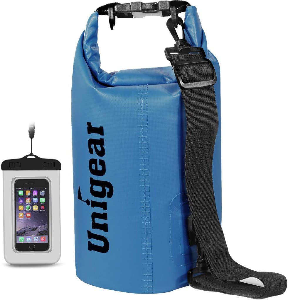 Unigear Waterproof Dry Bag - Lightweight Floating Storage for Kayaking, Fishing & Camping | 2L-40L Sizes