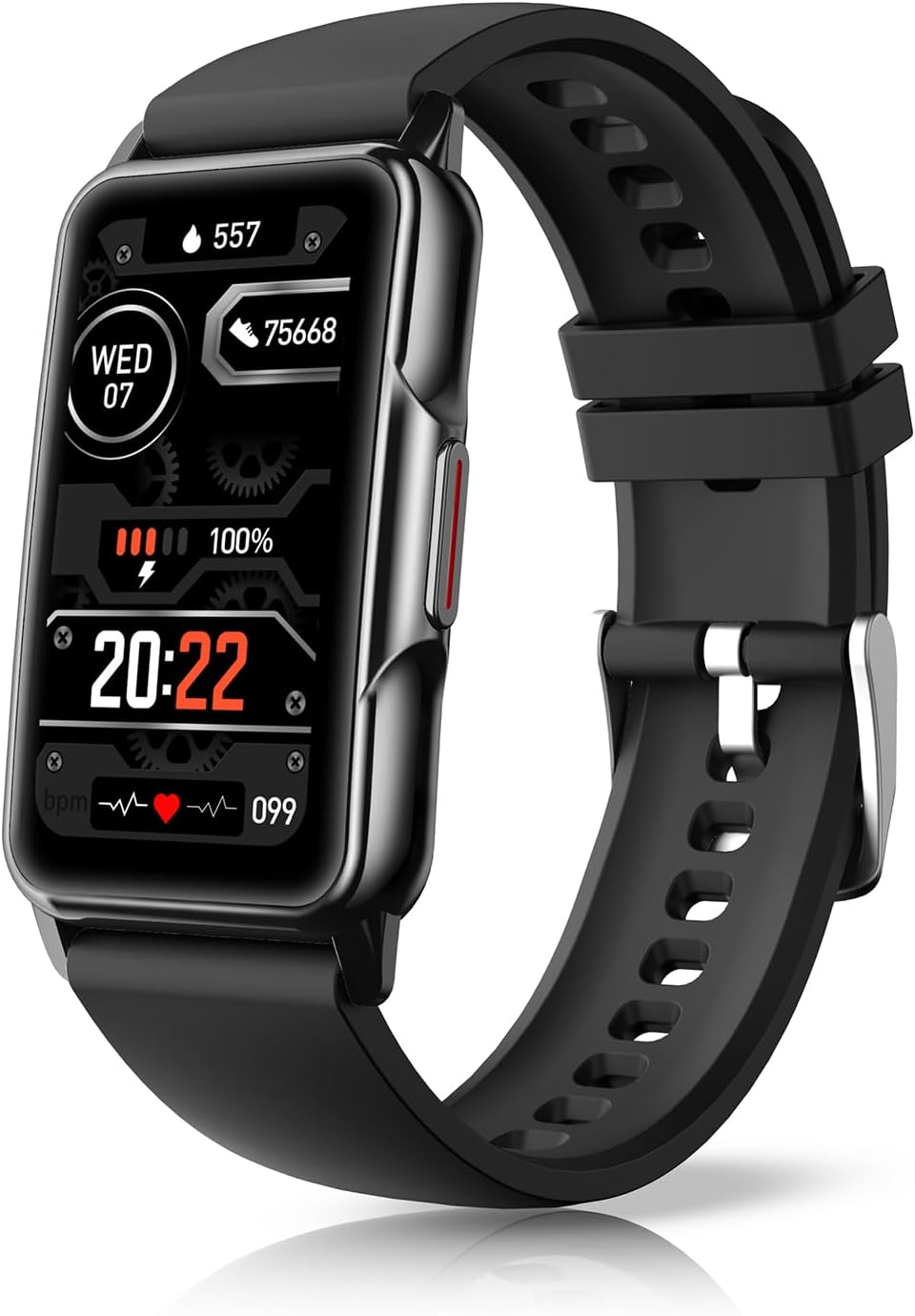 Mindrose Fitness Tracker Smart Watch - Heart Rate & Blood Oxygen Monitor | Step & Calorie Counter for Men & Women