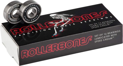 RollerBones Bones Roller Bones Skate Bearings with CCS Skate Tool (Rollerbones W/Pink CCS Skate Tool)
