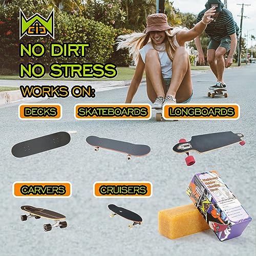 Skateboard Grip Tape Cleaner Stick - Rubber Eraser Bar