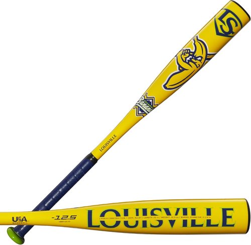 Louisville Slugger Tee Ball Bat - 2025 Savannah Bananas Design | Lightweight -12.5 oz