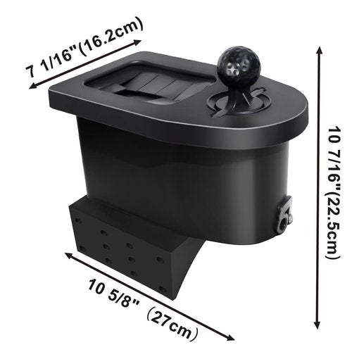 Shu-Ran Golf Cart Ball Washer and Club Cleaner Kit for EZGO, Club Car, Yamaha, Advanced EV, Star EV, Universal & Detachable