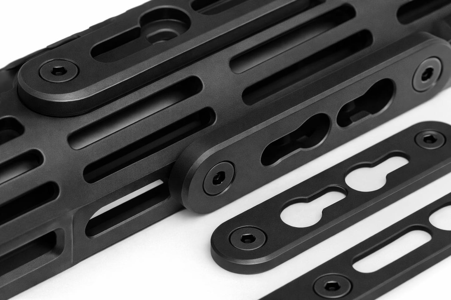 Gotical 2 Slots Mlok to Keymod Adapter Converter Rail Section Mlok to Keymod Converter Pack of 2