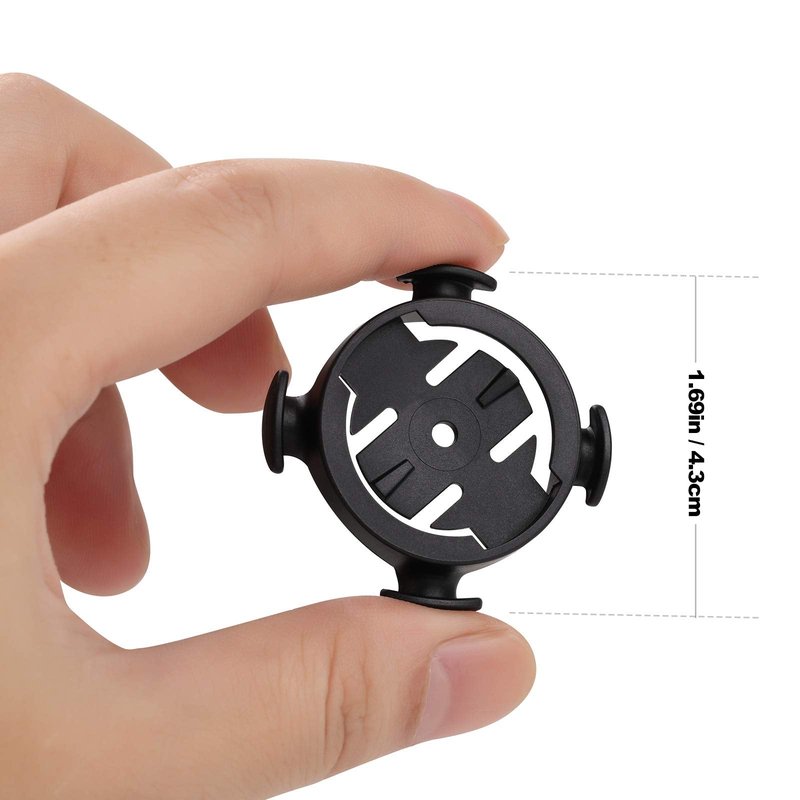 CooSpo Bike Computer Mount Base, Compatible with Garmin, Wahoo, XOSS, iGPSPORT Bike Computer, Quick Release Cycling Computer Mount Adapter Base