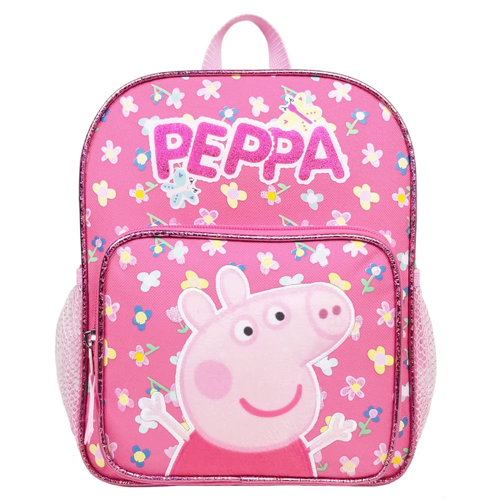 Accessory Innovations Peppa Pig Flower Power 10 inch Mini Backpack