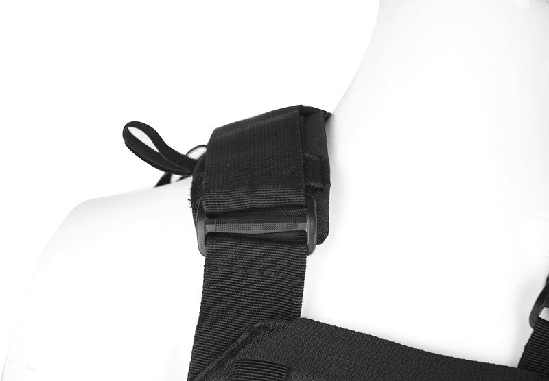 Tactical Adjustable Weighted Vest for Men and Women WODs, Strength Endurance Training Fitness Workouts Running - Quick Release, Molle System