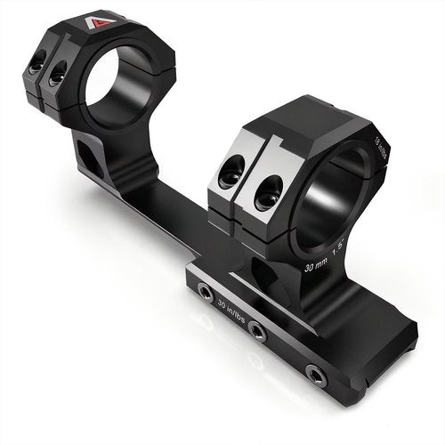 AGSHOOT Precision Super Lightweight Cantilever Picatinny Scope Mount, 30mm Tube with 1 Inch Adapter, 1.5" Center Height, 4.76oz