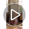 Pregnancy Ball Set with App Courses - Glacier Blue, Anti-Burst
