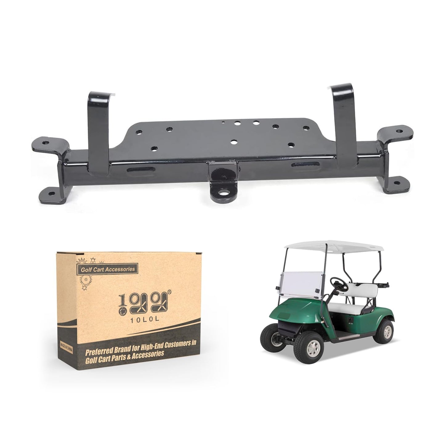 10L0L Golf Cart Front Axle Weldment 602513 for EZGO TXT Gas & Electric Carts 2001-Up, 70963-G01 70744-G01