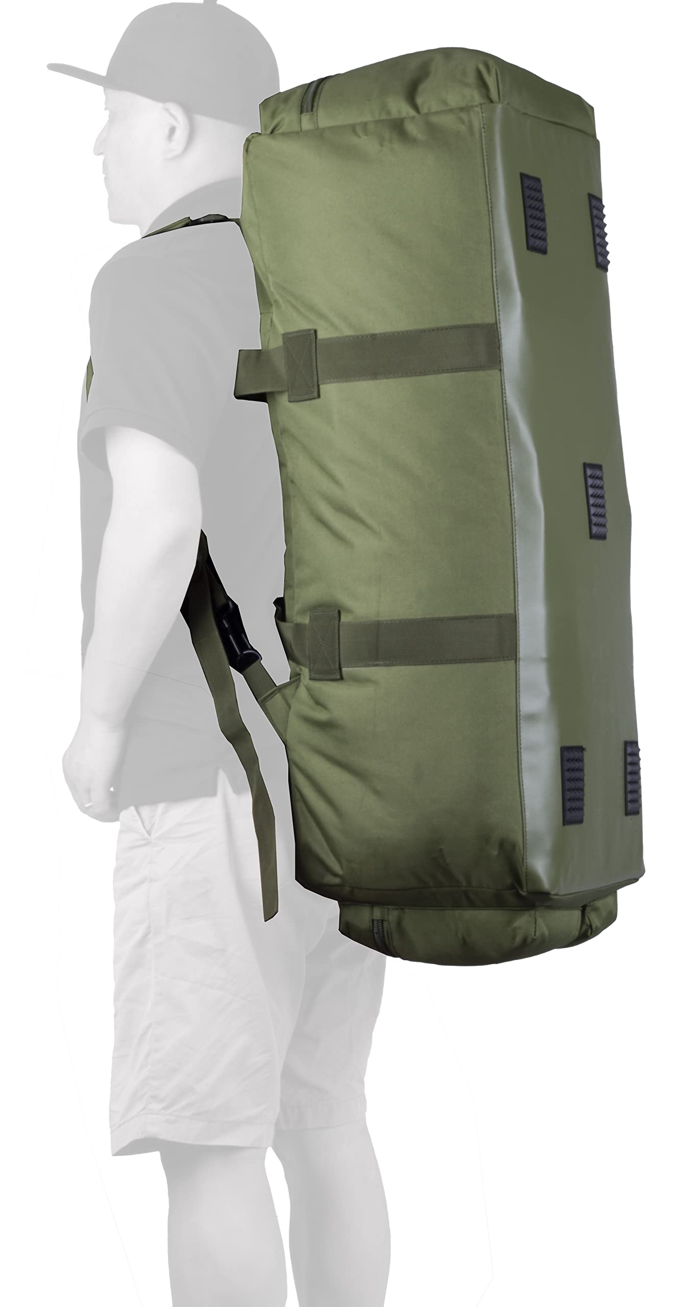 XMILPAX Large Military Duffle Bag Tactical Gear Load Out Bag Deployment Cargo Bag Travel Sports Equipment Duffel Luggage Bag with Backpack Straps 90L