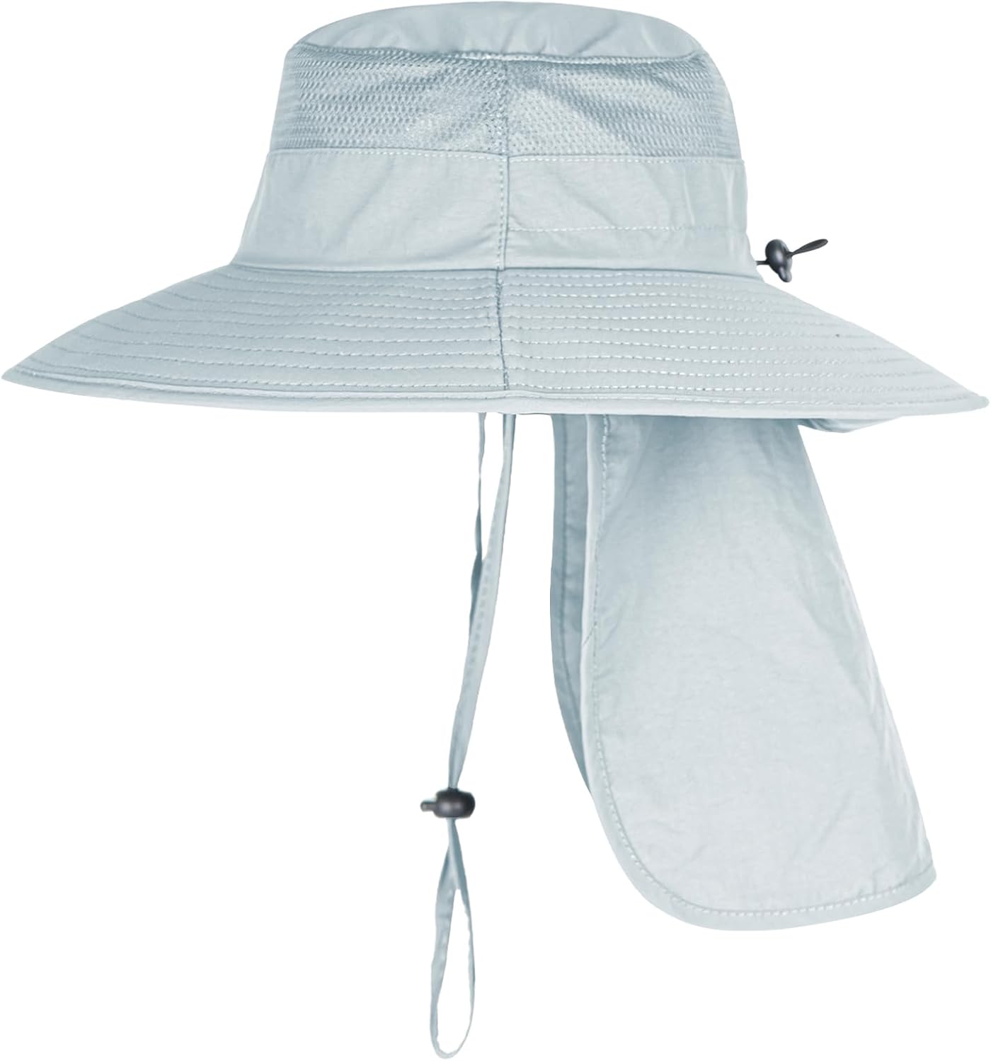 Skiennix Sun Hat - UPF 50+ Breathable Wide Brim Fishing Bucket Hat | Summer UV Protection with Neck Flap