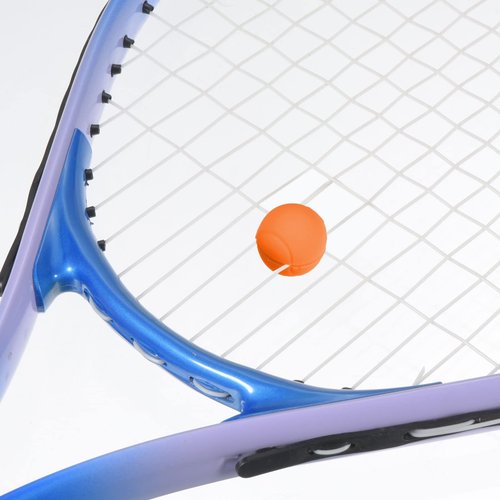 PATIKIL Tennis Vibration Dampener, 4 Pack Silicone Racquet Shock Absorber Racket String Damping, Orange