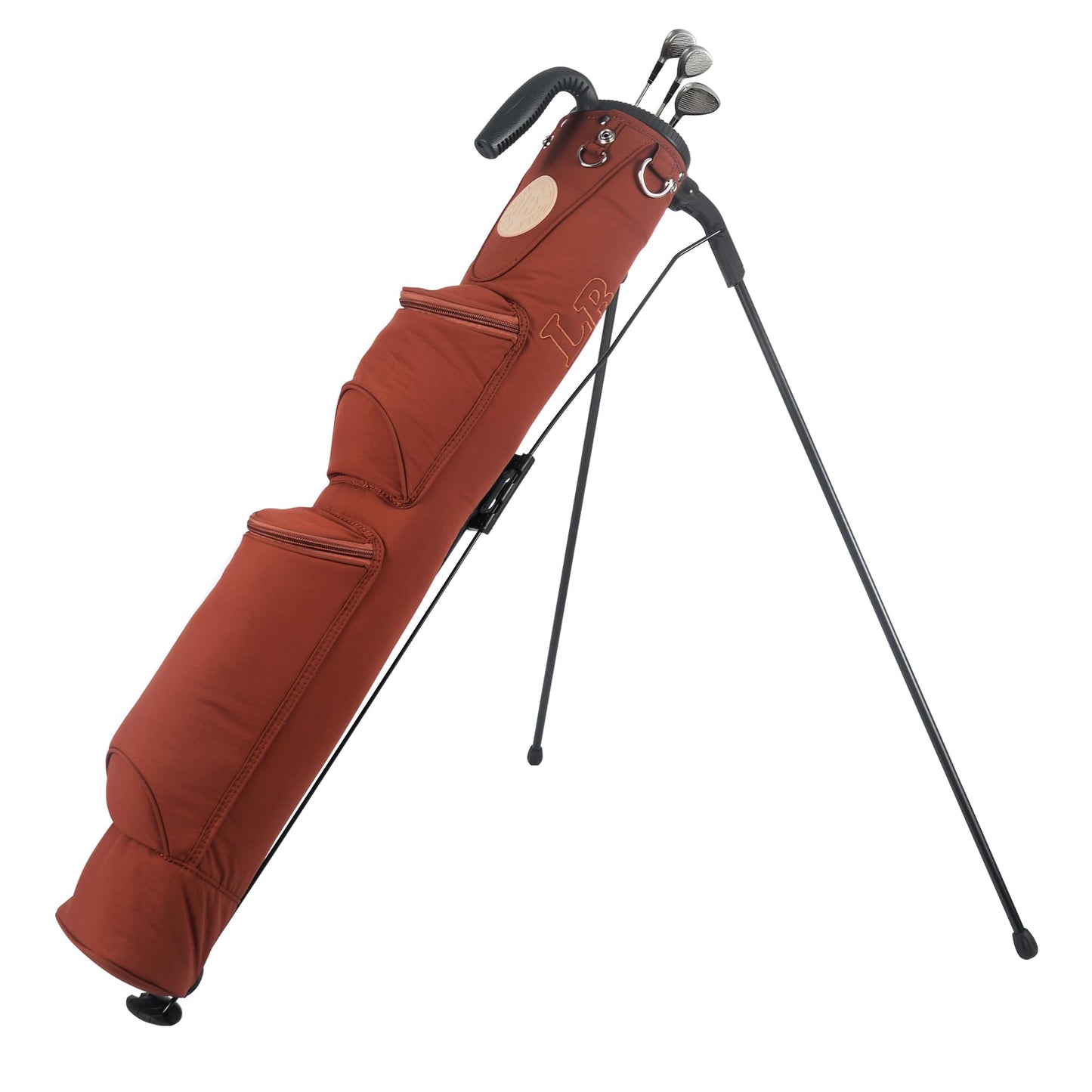 Lightweight Golf Stand Bag, Easy to Carry Small Golf Bag with 2-Way Full-Length Dividers and Pockets, for The Driving Range, Par 3 and Executive Courses