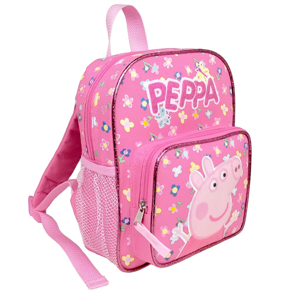 Accessory Innovations Peppa Pig Flower Power 10 inch Mini Backpack