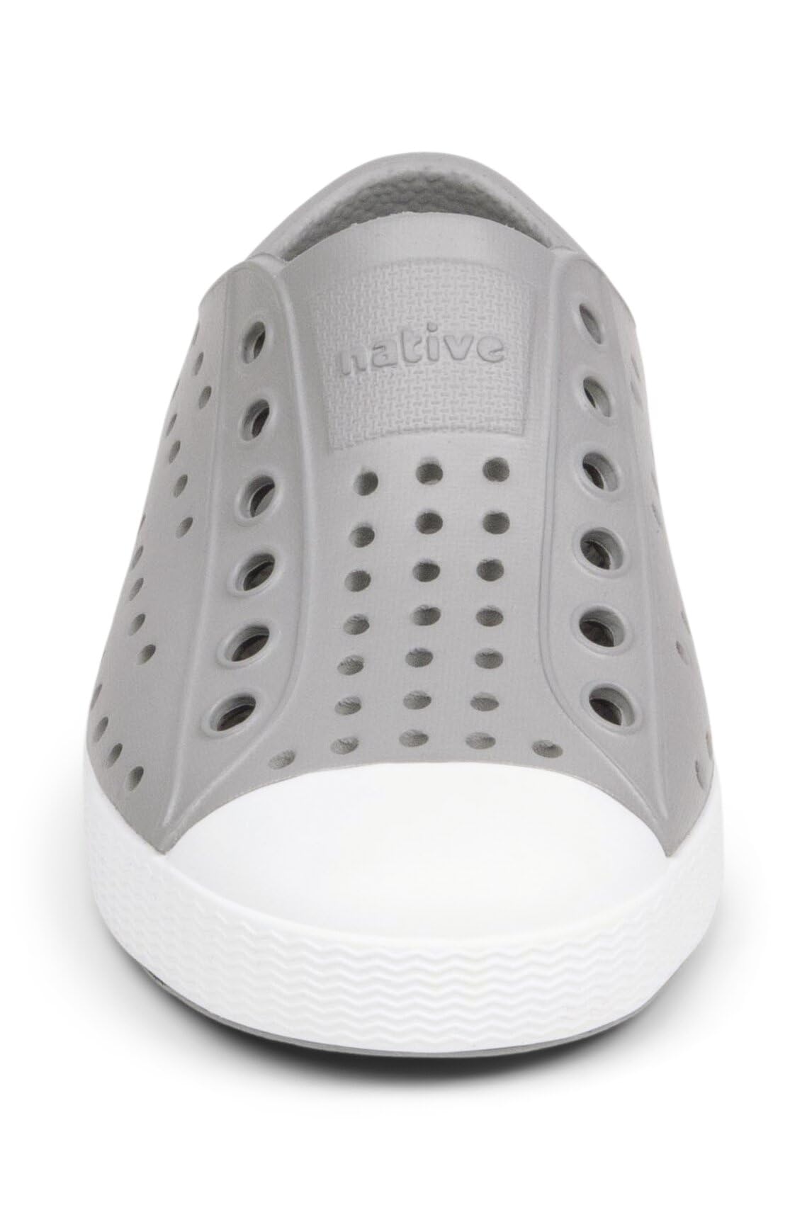 Native Shoes Unisex-Kids Jefferson Sneakers, Pigeon Grey/Shell White, 1 Little Kid