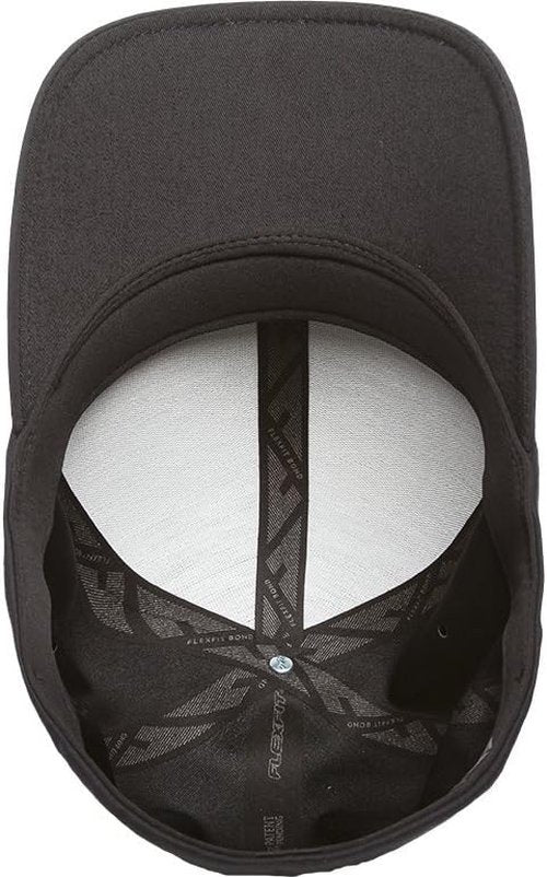 Flexfit Men's Delta Seamless Baseball Cap - Comfortable Fit in Black | Size Large-X-Large