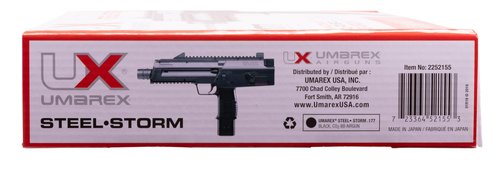 Umarex Steel-Storm .177 Caliber BB Gun Air Pistol , Black