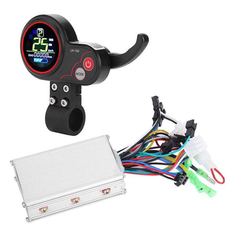 VGEBY1 E-Bike Controller, Electric Scooter Controller with LCD Display Control Panel and Shift Switch Accessory for Electric Bike Scooter (60V)
