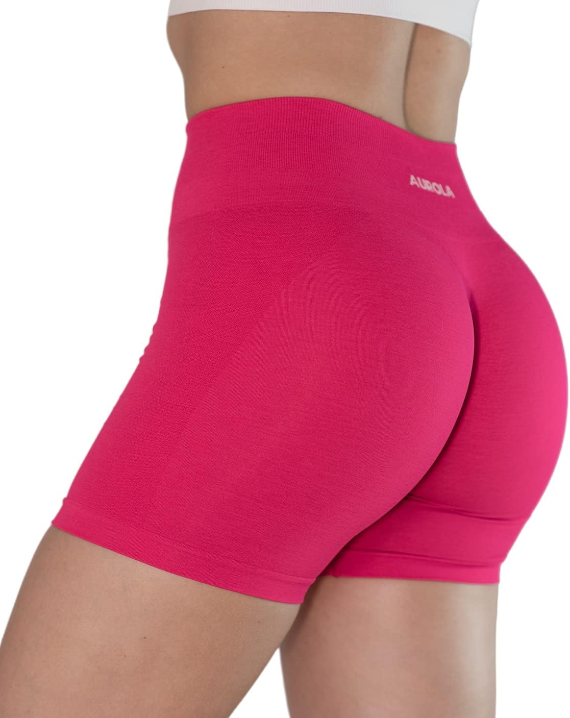 AUROLA Women's Workout Shorts - Seamless High Waist Athletic Running & Yoga Shorts, V2.0