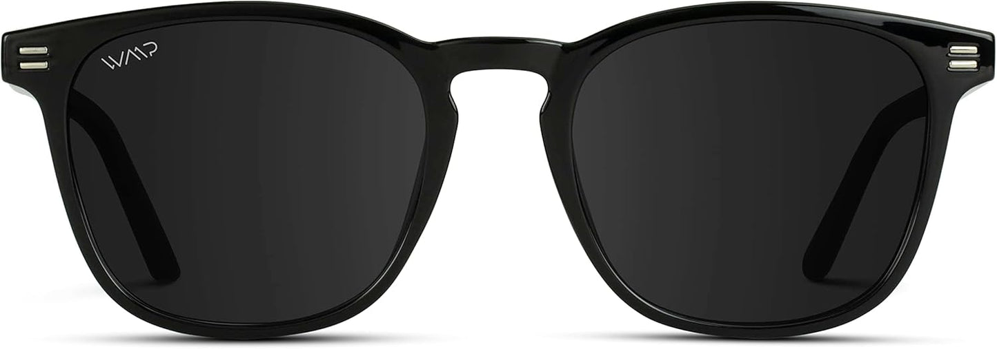 WearMe Pro WMP Eyewear - Men's Polarized Modern Rounded Square Sunglasses | UV Protection & Stylish Design