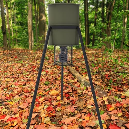 Moonoom Deer Feeder Varmint Guard 12.3 x 11.8 in, Black