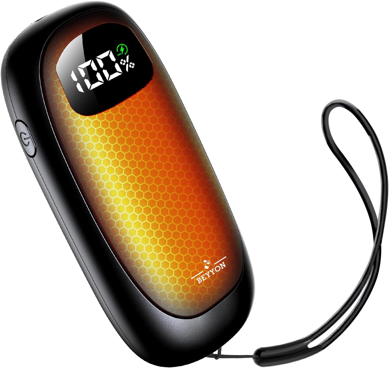 Skiennix Rechargeable Hand Warmers - Dual-Side Heating, Max 16 Hrs Warmth, LED Display & Flashlight | Perfect for Golf, Hunting, Camping & Valentine's Day Gifts