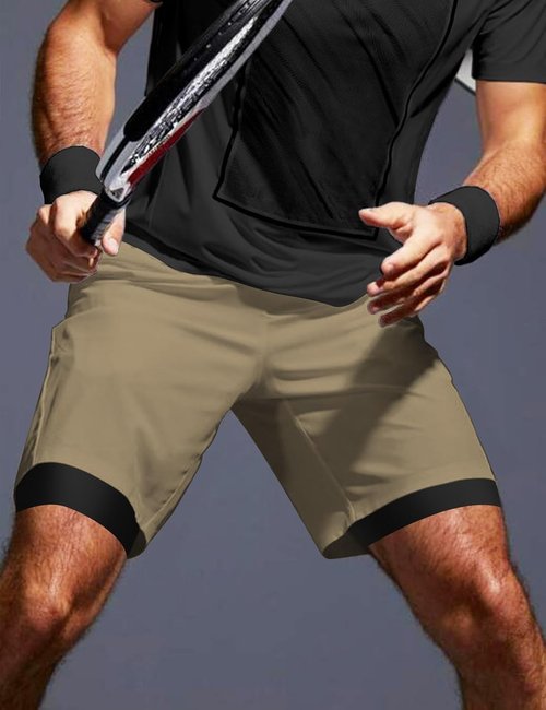 Aolesy Men's Running Shorts - Quick Dry Athletic Gym Shorts with Pockets | 5''/7'' Sizes Available
