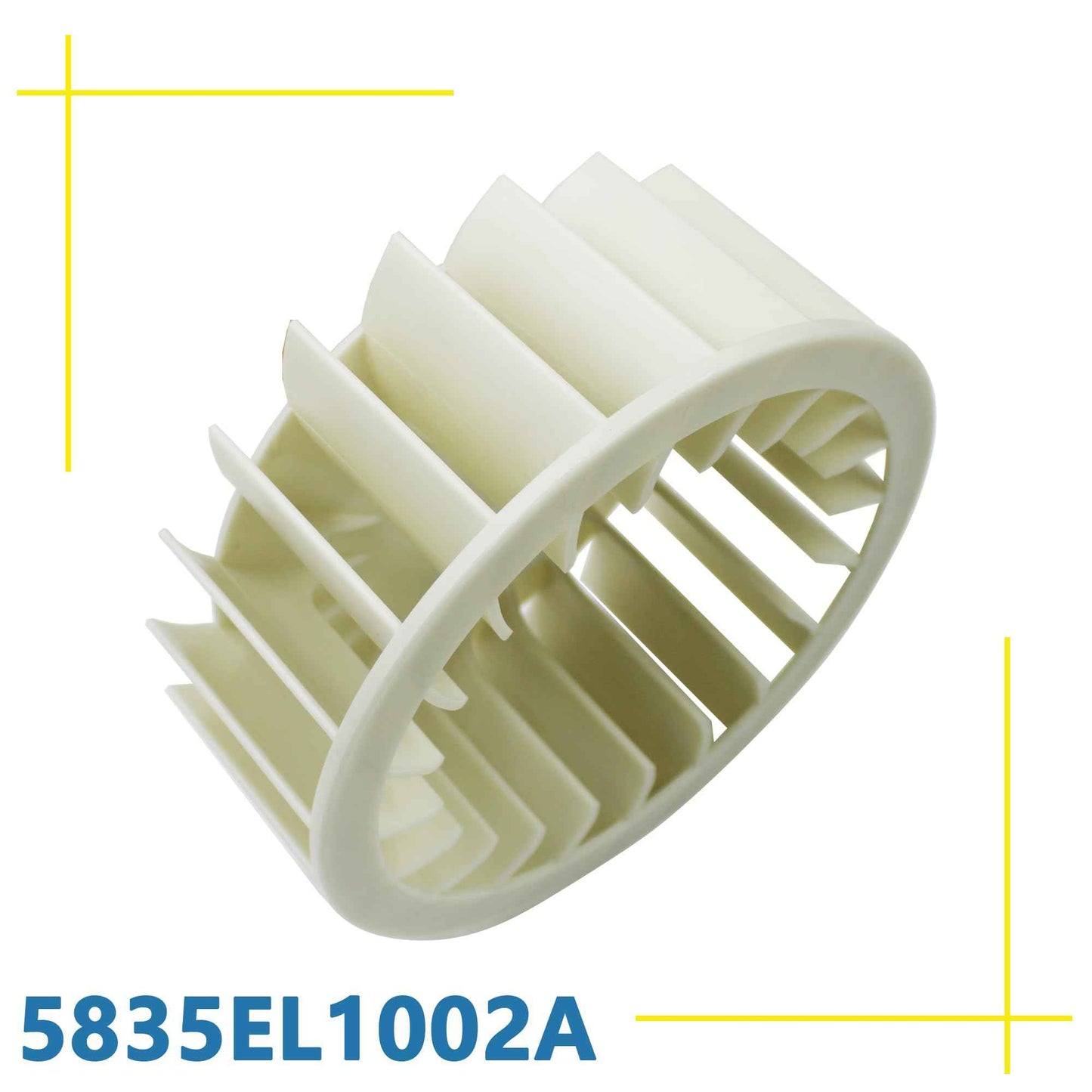 5835EL1002A Dryer Blower Wheel Assembly Fits for LG Dryer Wheel 5835el1002a PS3528491, AP4438881
