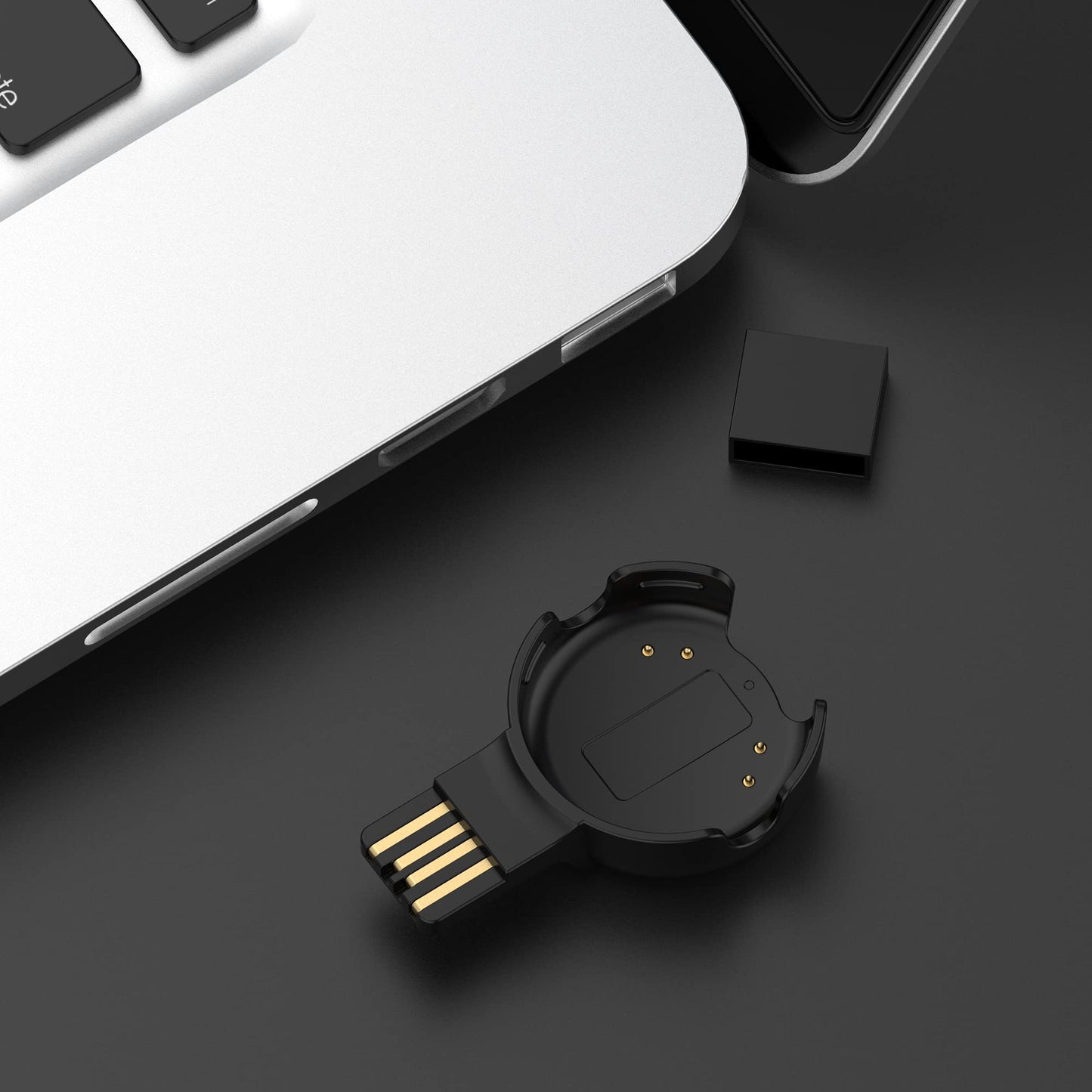 TenCloud Charger Compatible with Polar Verity Sense Replacement USB Chargers for OH1/Verity Sense (Black)