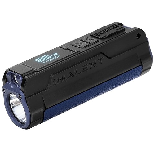 IMALENT BL70 EDC Tactical Flashlight with Red Light, 6000 Lumens Mini Flash Light Rechargeable USB C Floodlight for Outdoors Emergency Camping Night Observation