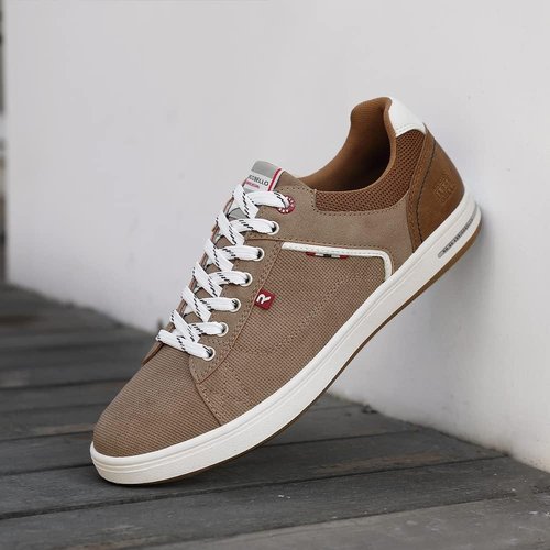AX BOXING Men's Casual Sneakers - Breathable & Comfortable Walking Shoes for Men