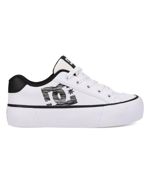 DC Women's Chelsea Platform Skate Shoe