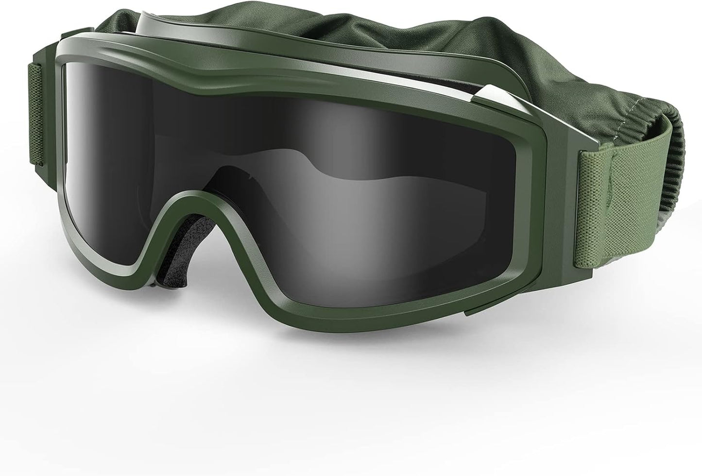 Xaegistac Tactical Airsoft Goggles - Anti-Fog Military Safety Glasses for Shooting & Hunting