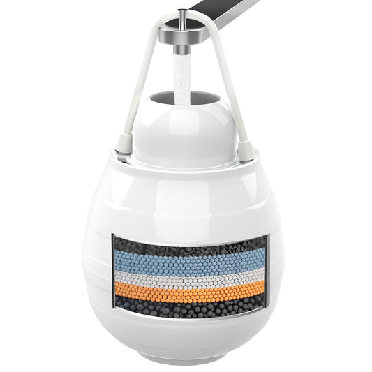 Bath Filter for Tub, Bathtub Water Filter with Overflow, 8000 Gallons Faucet Filter Filtration｜Removes Chlorine, Fluoride & Contaminants｜Hard Water Softener｜Protects Skin, Hair｜ Easy Install