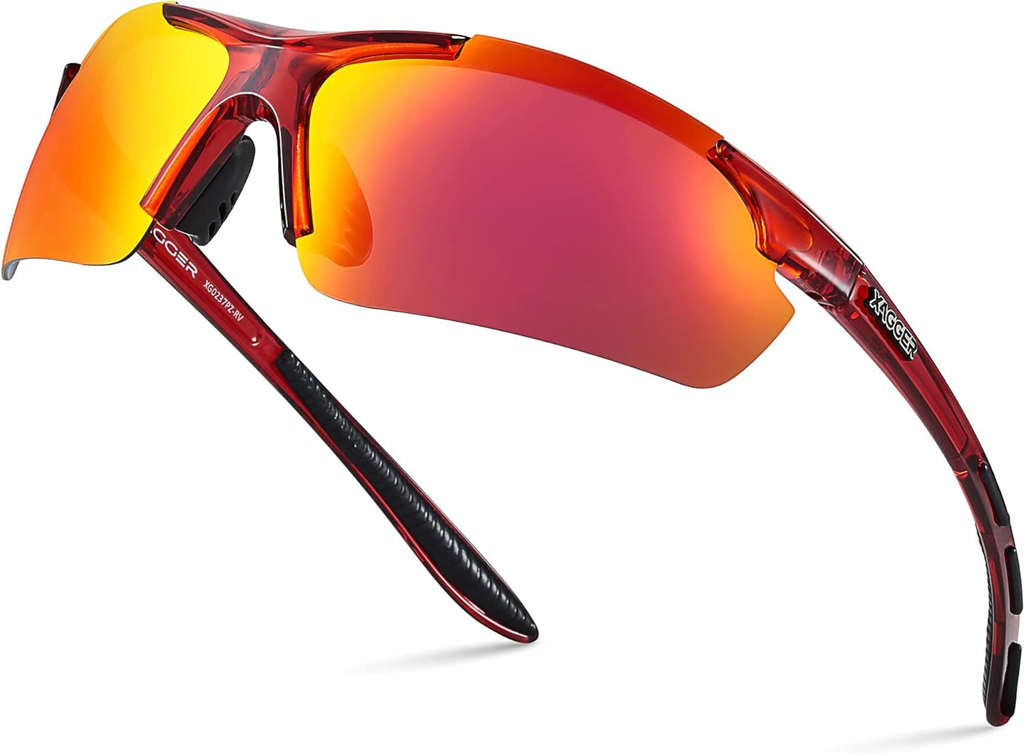 Xagger Polarized Sports Sunglasses - UV400 Protection for Men & Women | Ideal for Running, Cycling & Baseball