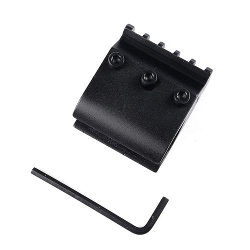 360 Tactical Universal 21mm Weaver Picatinny Rail Base Adapter Converter Barrel Scope Mount Heavy Duty Scope Mount (2-Pack Black)
