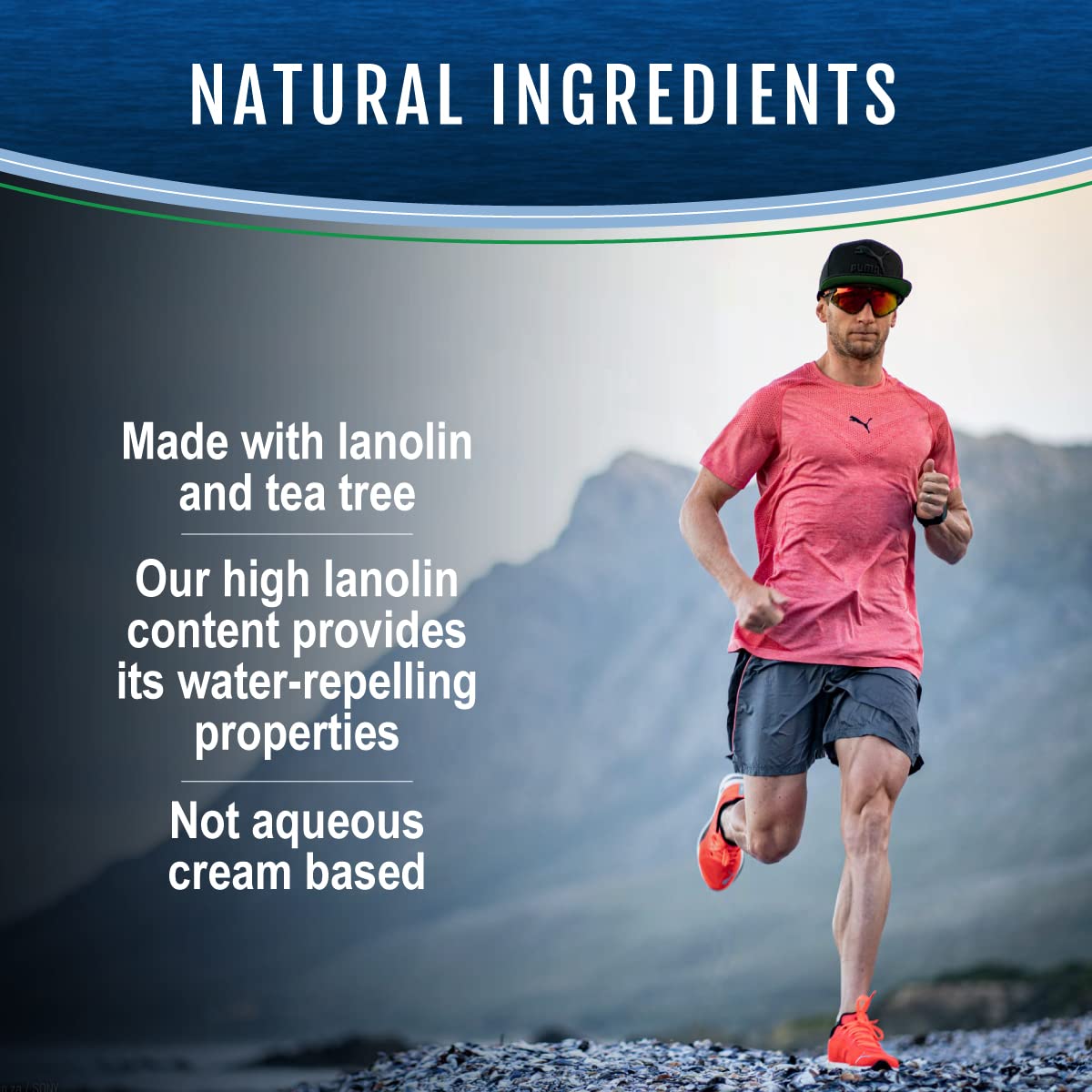 Squirt Barrier Balm for Chafing Relief - Body Anti Chafe Balm for Cycling & Endurance Sports - Water & Sweat Resistant Anti Chaffing Cream for Men & Women - Skin Friction Defense 100g