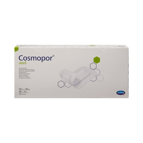 Cosmopor Steril Sterile Island Dressing Rectangle 4 X 10 Inch 900814 25 per Box
