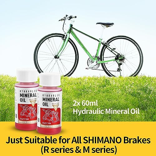 Shimano Hydraulic Brake Bleed Kit with Mineral Oil - 120ml