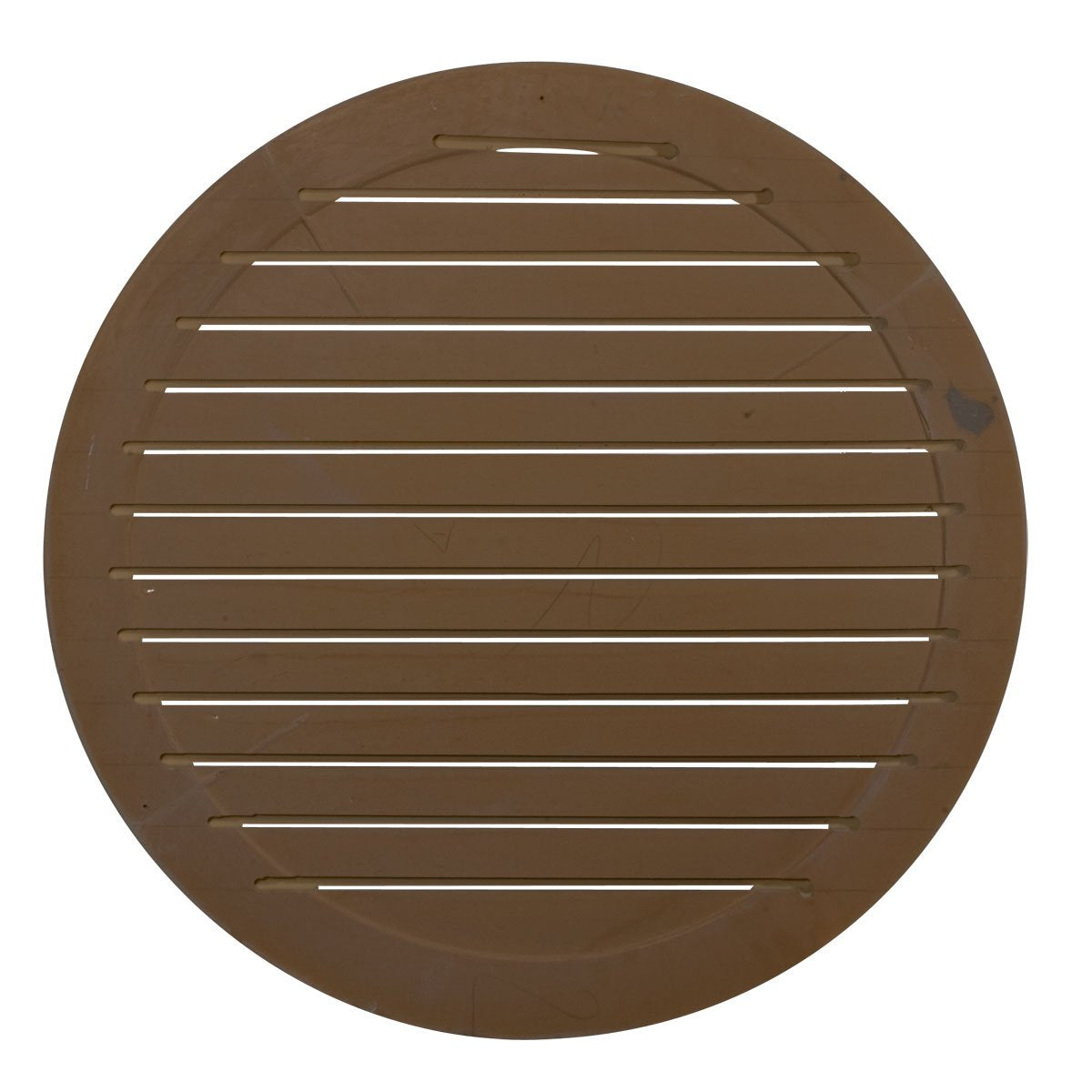 Ekena Millwork 28"W x 28"H x 1 1/8"P, Round Gable Vent Louver, Functional