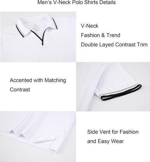 Alex Vando Men's Polo Shirt - Short Sleeve Regular Fit | Stylish Design for Casual Wear