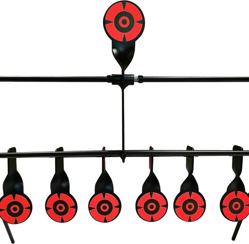 Atflbox Airgun Pellet BB Gun Targets - 6 Durable Steel Targets for .177 Caliber Shooting